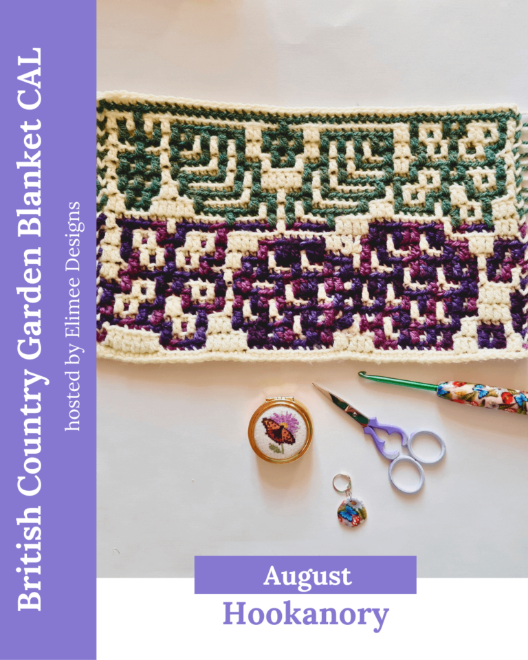 Crochet blanket CAL tools