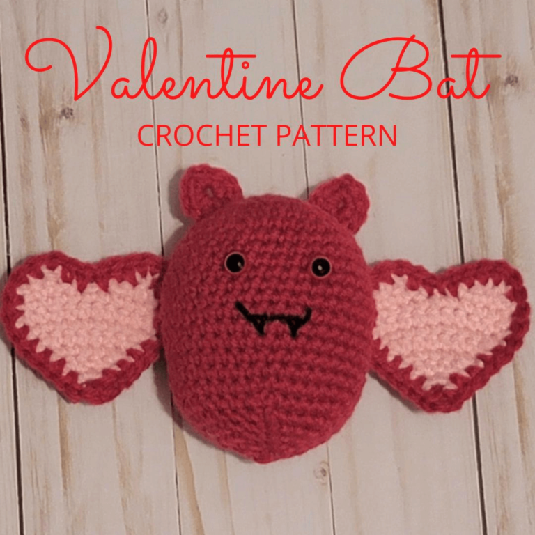 Valentine Bat Crochet Pattern