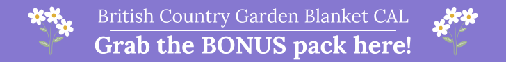 British Garden Blanket CAL Bonus