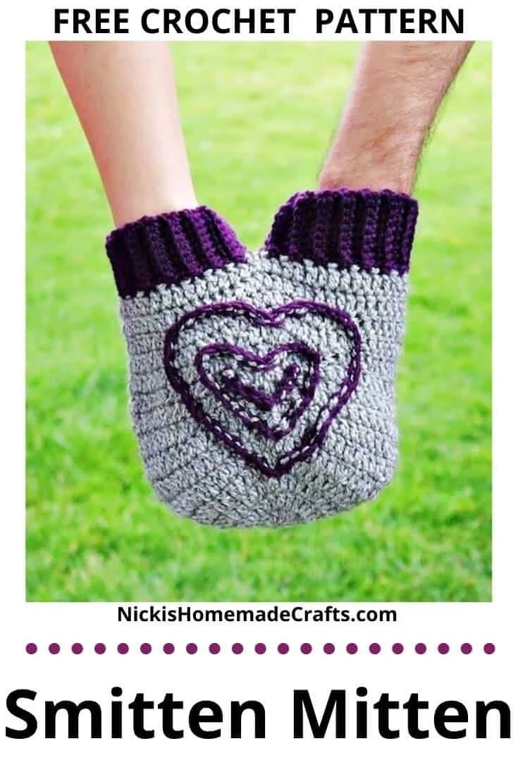 Crochet Smitten Mitten Pattern