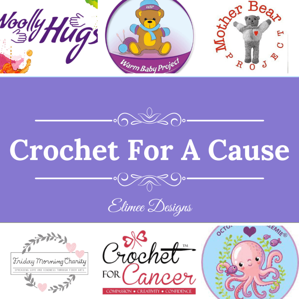 Crochet Charity Project Logos