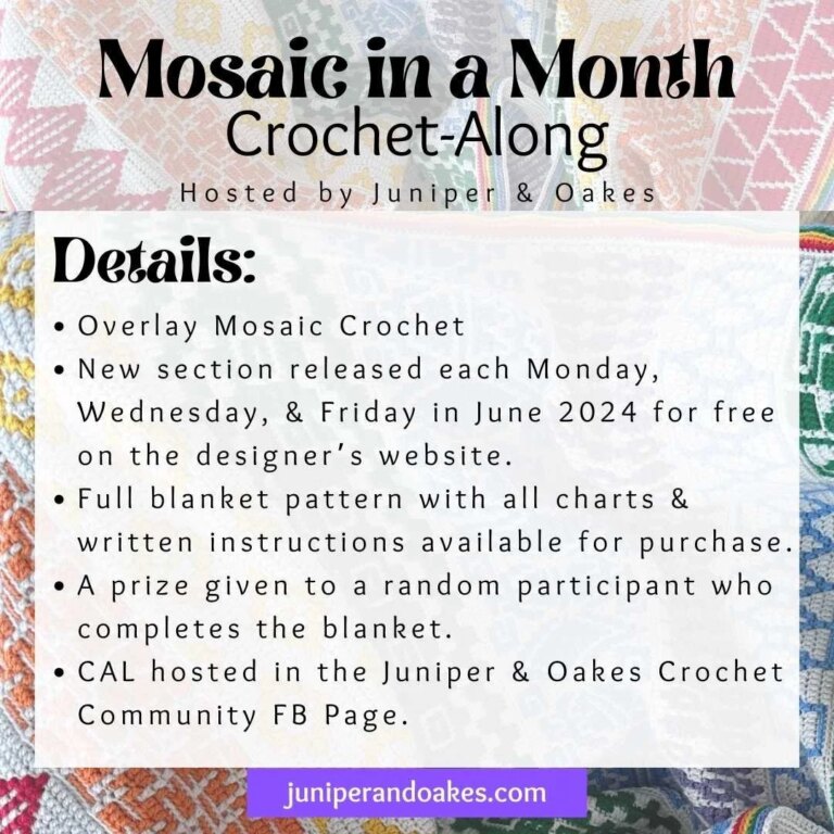 Mosaic Crochet-Along Announcement