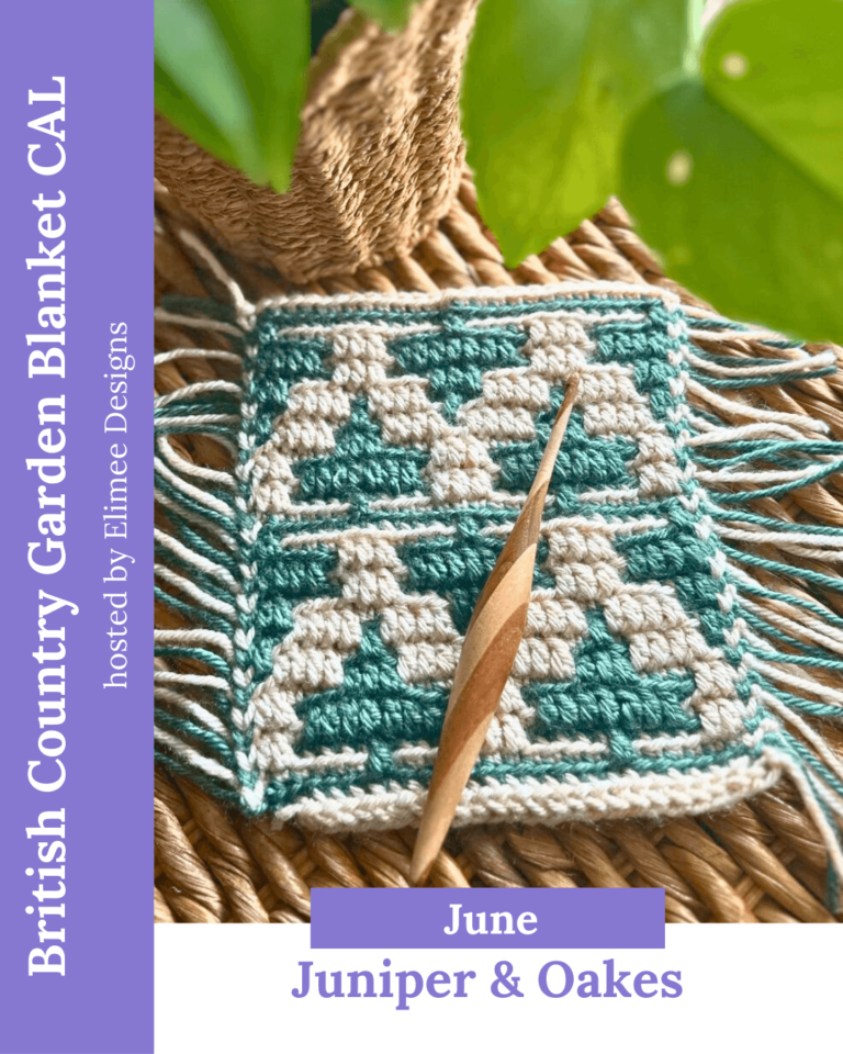 Crochet square hook CAL