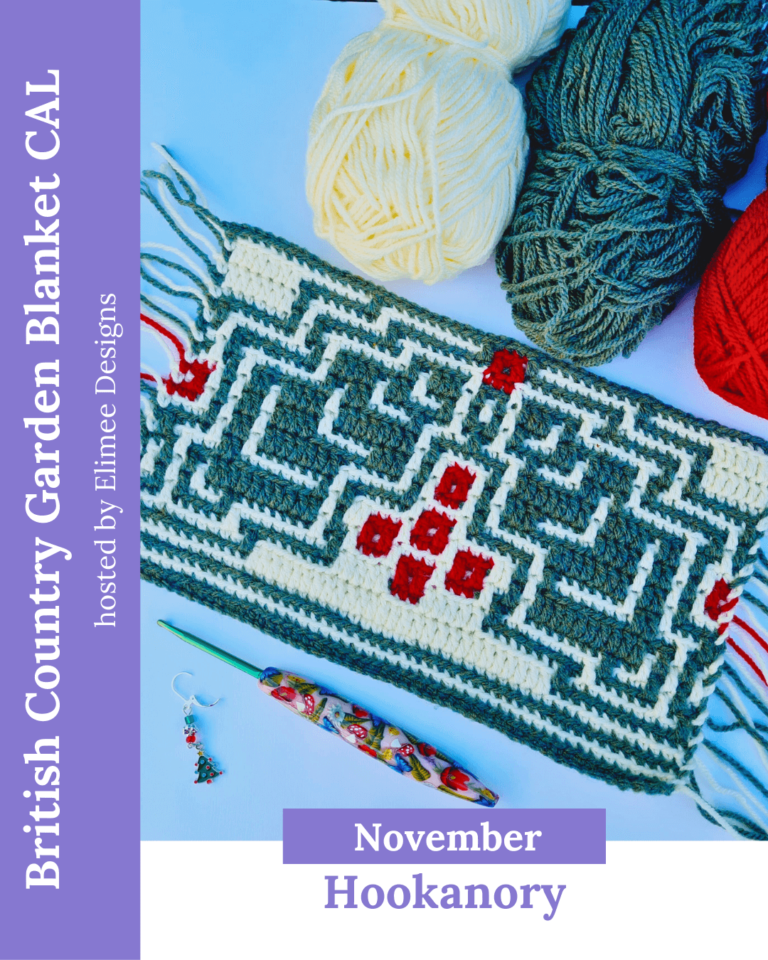 Crochet Blanket CAL Yarn Hook