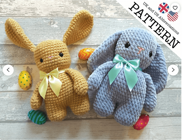 Crochet Easter bunny pattern