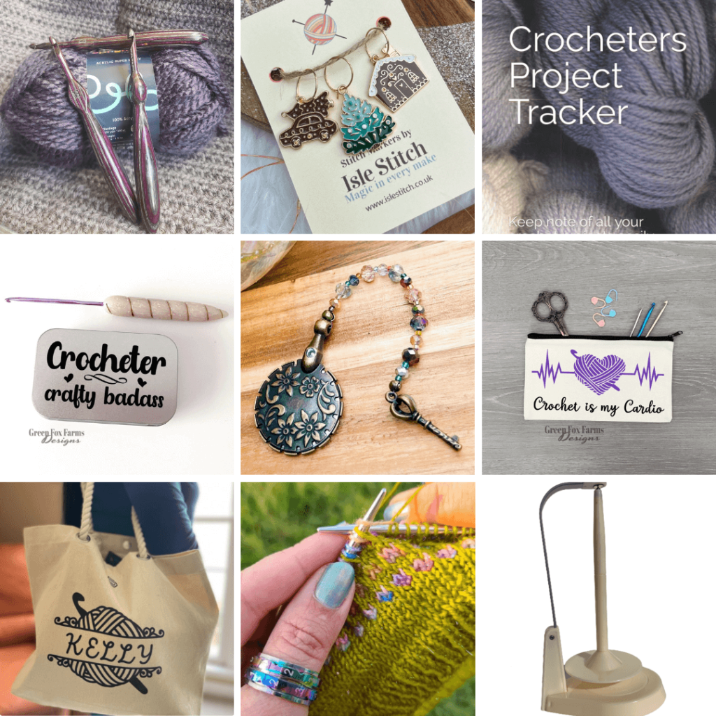 Crochet knitting accessories gifts