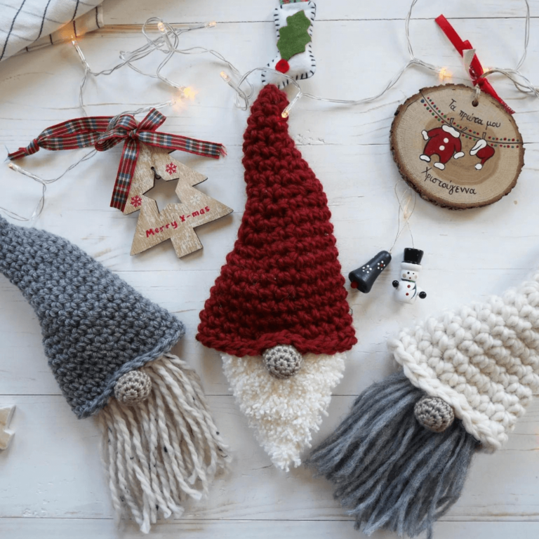 Handmade Christmas Gnomes Decor