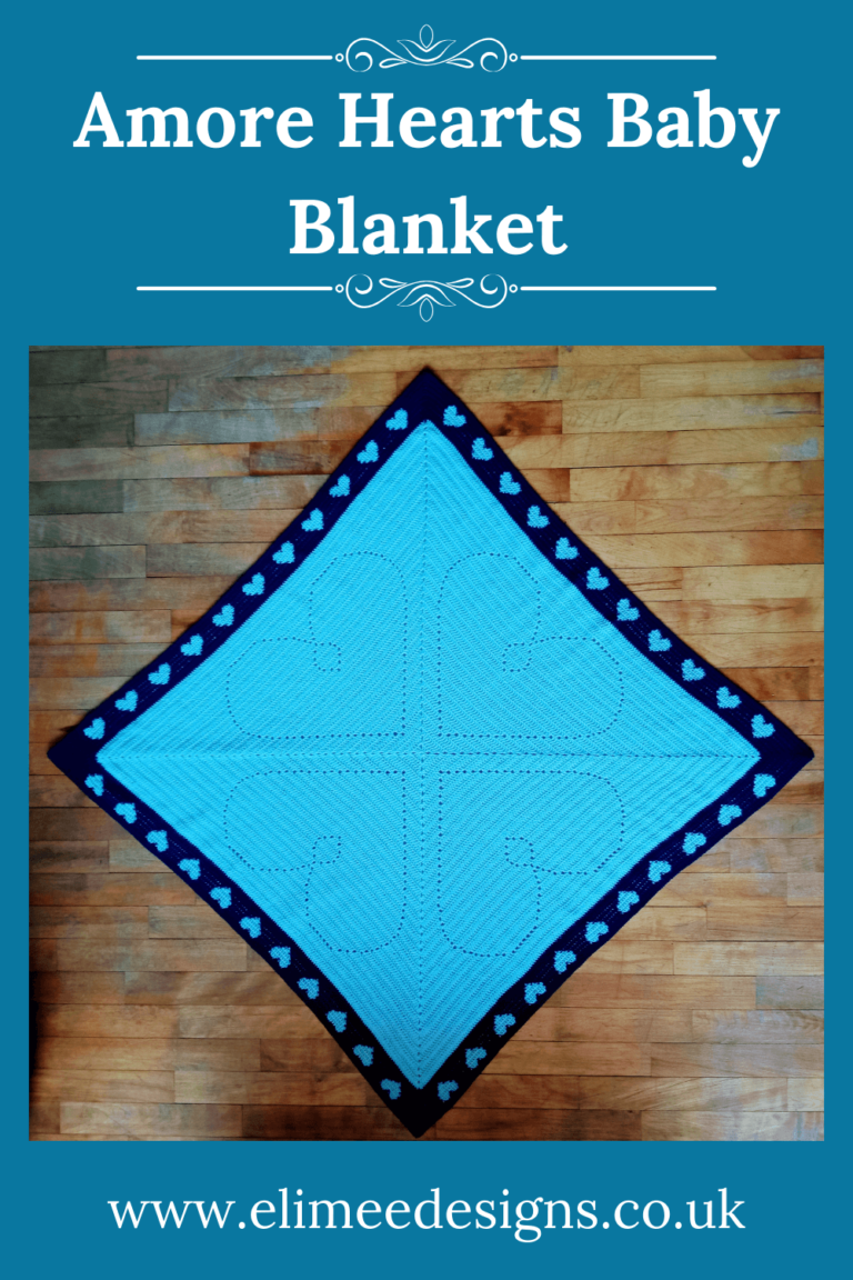 Amore Hearts Baby Blanket
