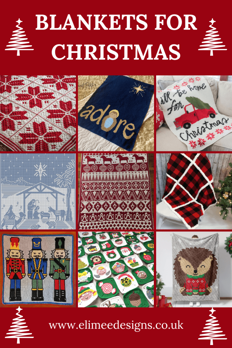 Christmas blanket pattern collection