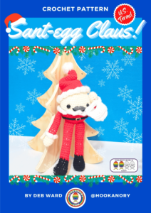 Sant-egg Claus crochet pattern
