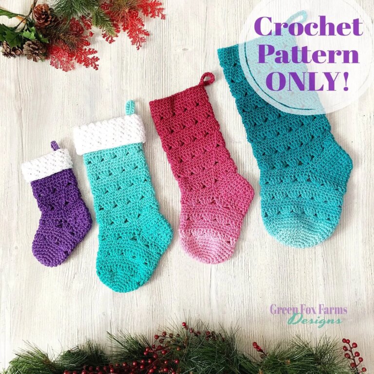 Crochet Christmas Stocking Pattern