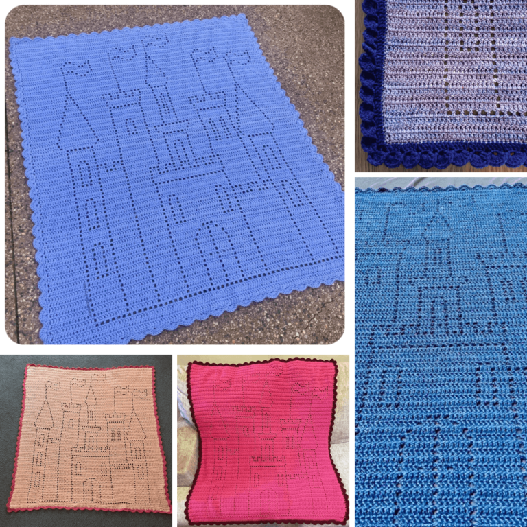 Crochet Castle Baby Blankets