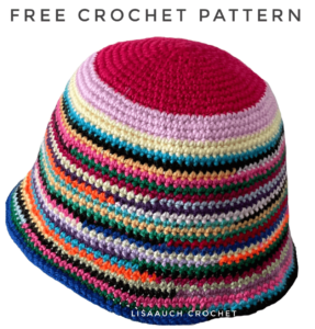 Free Colorful Crochet Hat Pattern