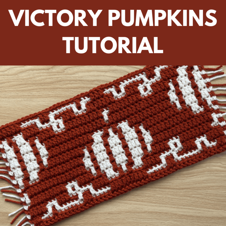 Victory pumpkins crochet tutorial