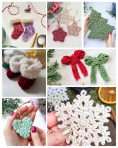Crochet Christmas decoration collection